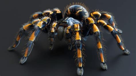  Tarantula - Eine haarlose Schönheit mit acht Beinen und einem überraschend kuscheligen Charakter!