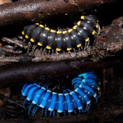  Yellow Spotted Millipede:  Ein bunter Tausendfüßler mit überraschendem Lebensraum!